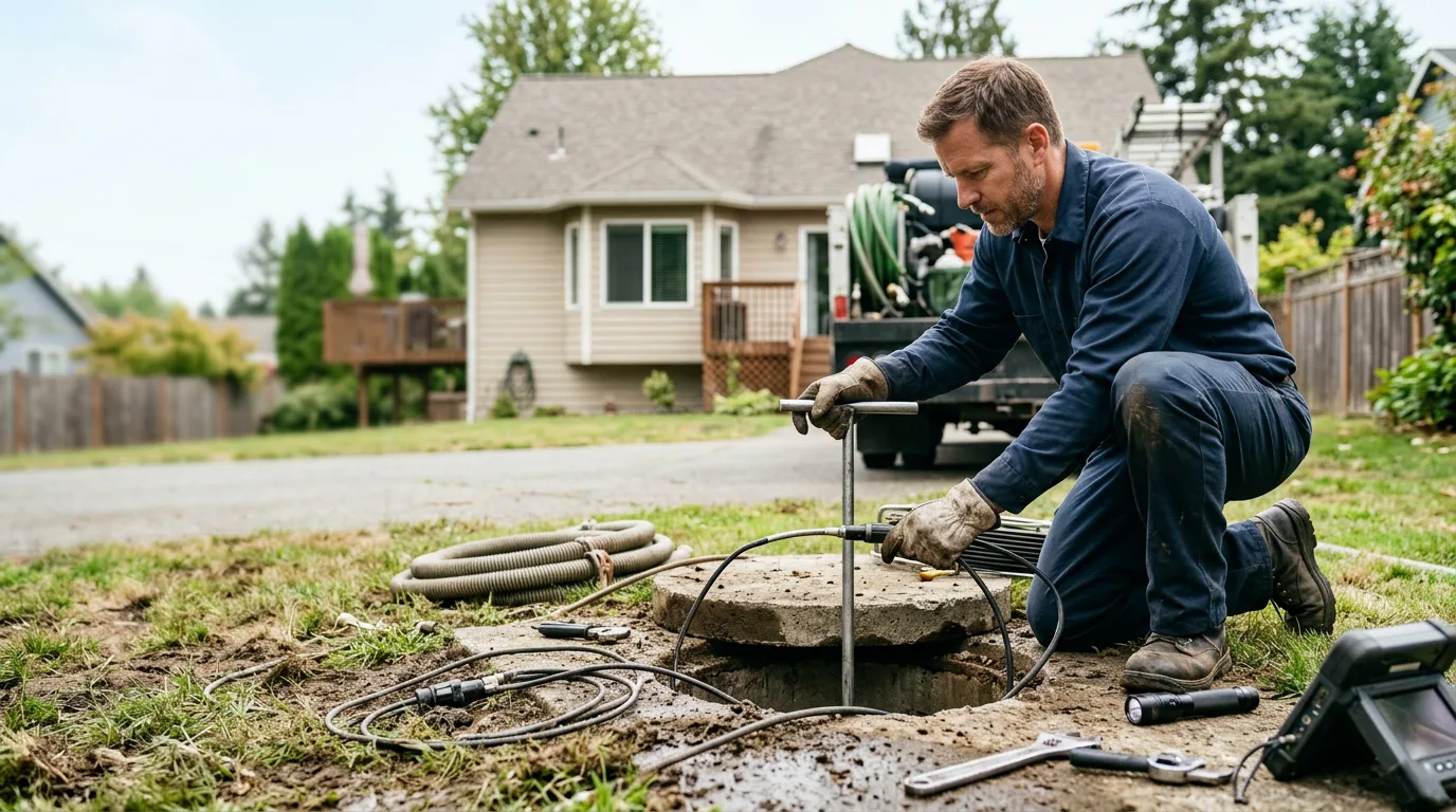 Septic Tank Pumping in Elmer City, WA